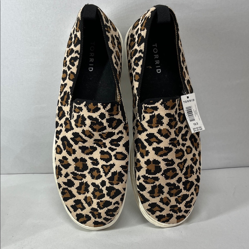 Torrid Animal Print Slip-On Sneakers